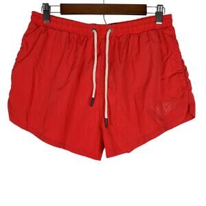 aussieBum Swim Trunks Short Shorts Mens M Red Superior Mesh Lined 2.5" Inseam